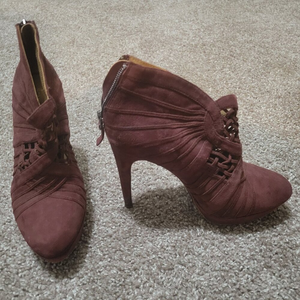 Elie Tahiri Ankle Booties, Size 38
